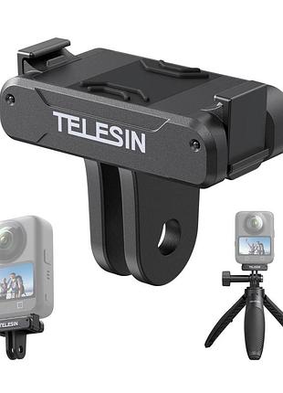 Адаптер dji action 6/5 osmo 360 быстросъемный магнитный telesin s7-jbk-23-tdj