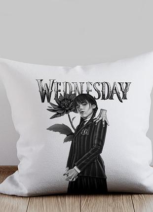 Подушка "wednesday addams" — для поклонников сериала