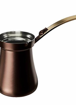 Медная турка luwak 170 мл. zh джезва патина