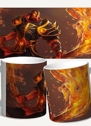 Чашка/кружка с принтом dota 2 "эмбер"