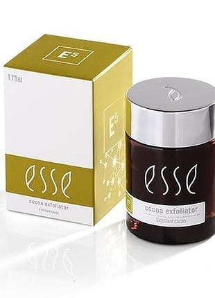Esse e5 какао скраб для лица 50мл core cocoa exfoliator / ессе е5