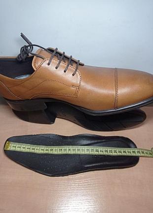 Чоловічі туфлі-дербі моделі ecco citytray cap toe 41,42р. 7