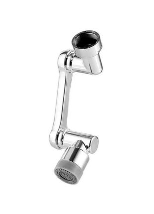 Аэратор-насадка на кран faucet splash head 360° с поворотом и двумя режимами распыления для экономии воды 20124