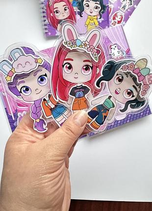 Альбом на липучках "k-pop пасха" 8