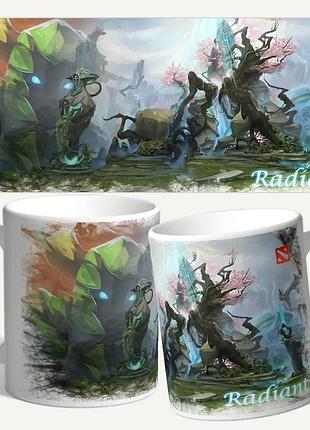 Чашка с изображением dota 2 — подарок фанатам доты