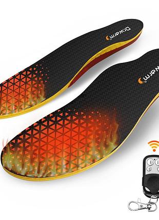 Новинка! стельки с подогревом dr. warm 3200 r-8, беспроводные, 3 режима, аккумулятор 3200 ма·ч, до 10 часов работы 44-46