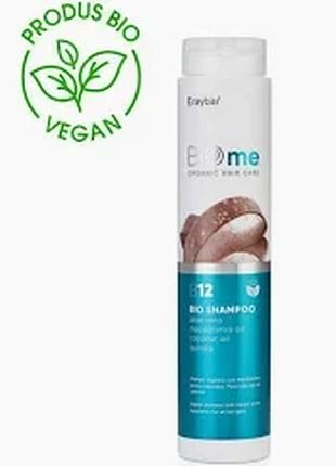 Біошампунь для волосся erayba biome b12 bio shampoo без сульфатів і парабенів