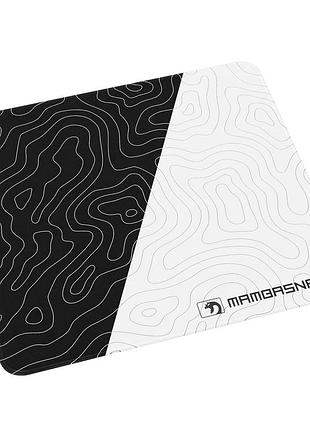 Игровой коврик для мыши mambasnake cm02 black-white