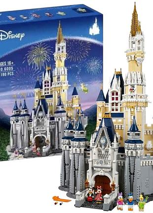 Конструктор замок діснея castle disney princesses сумісний блочний 71040 міккі рапунцель білосніжка