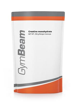 100% креатин моногидрат - gymbeam, 250 грамм, манго-маракуя
