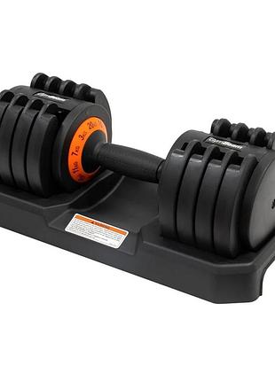 Регульована гантель 3-20 kg dumbbell gymbeam - gb-3020