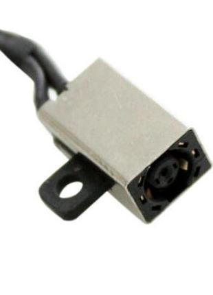 Разъем питания для ноутбука dell inspiron 15 3576 3578 p63f - 450.0ad05.0041 - с кабелем, шлейф, гнездо