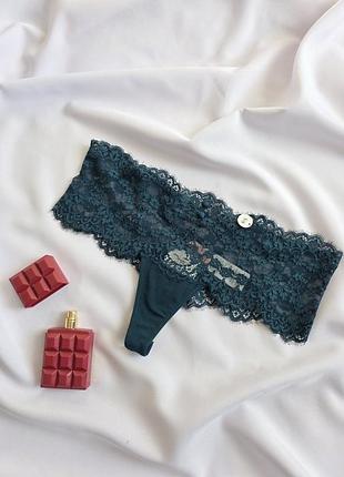 Боксер стринги изумрудные hunkemoller s 862 8