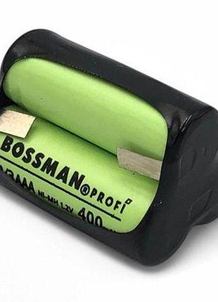 Аккумуляторная сборка bossman sh-12 (3*2/3aaa) 400mah, 3.6v, ni-mh