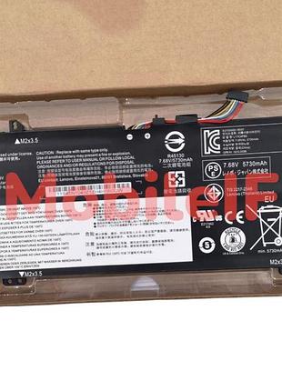 Акумулятор батарея lenovo ideapad 530s-14ikb, l17c4pb0, l17m4pb0, l17m4pb2, l17c4pb2, 5730mah, 45wh original
