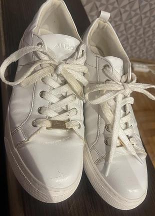 Кожаные кроссовки aldo
