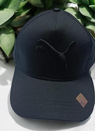 Кепка puma lux черный, бейсболка / мужская и женская кепка пума 2br-s