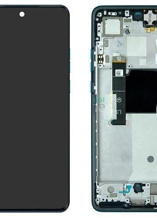 Дисплей motorola xt2307 moto edge 40 neo с сенсором и рамкой, caneel bay (amoled)