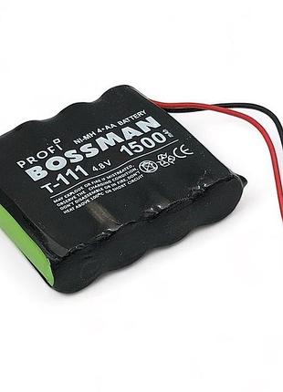Аккумуляторная сборка bossman toy t111 (аа*4) 1500mah, 4.8v, ni-mh