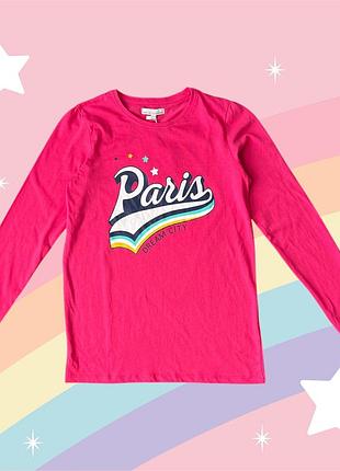 Котоновый лонгслив для девочки piazza italia розовый (pit1501 176 pink (13-14 лет (164))