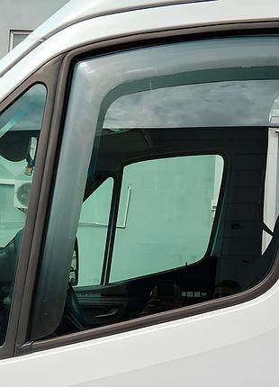 Вітровики вставні (напівпрозорі, 2 шт., cagatay) для mercedes sprinter w907/w910 2018- рр