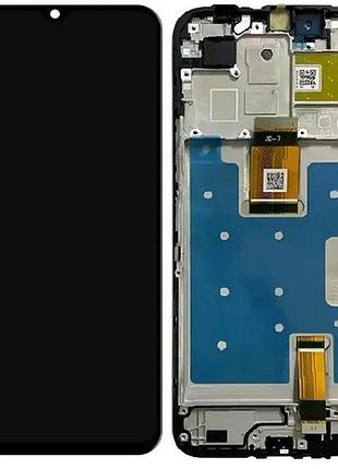 Дисплей huawei honor x6b, із сенсором і рамкою, black