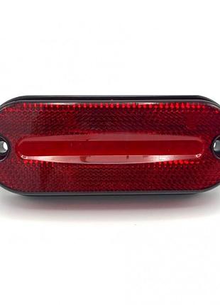 Ліхтар габаритний на причіп червоний 12-24v led fr