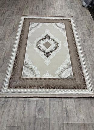 Килим odessa 2х3м класичний коричневий 0894 короткий ворс