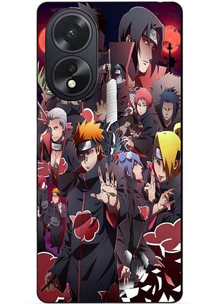 Силіконовий чохол бампер для oppo a18 з малюнком наруто naruto аніме