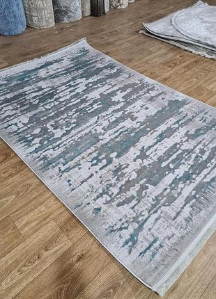 Килим 2.4*3.4м odessa 0261 абстракція grey blue