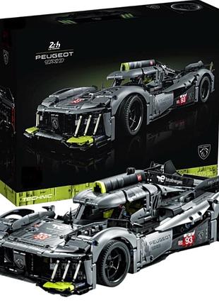 Конструктор гибридный гиперкар peugeot 9x8 24h le mans автомобиль пежо совместим с technic