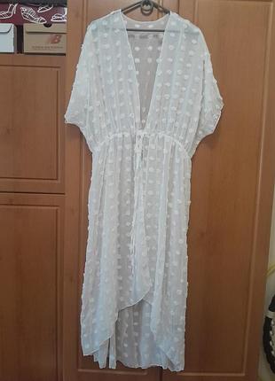 Пляжная накидка туника парео xl-xxl