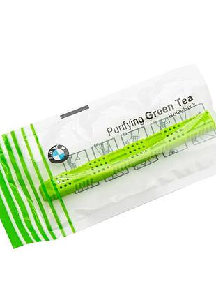 Сменный картридж для ароматизатора воздуха салона бмв bmw purifying green tea natural air 1 шт зеленый