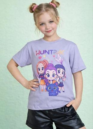 Футболка с huntrix для девочек