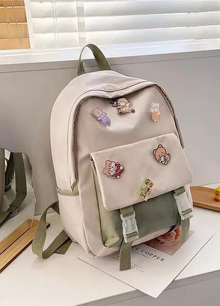 Стильний рюкзак animado 1244 green