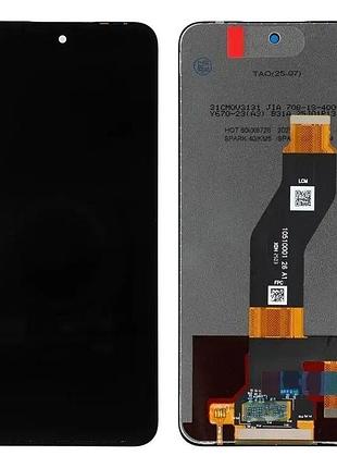 Дисплей tecno spark 40c (km4k) з сенсором black