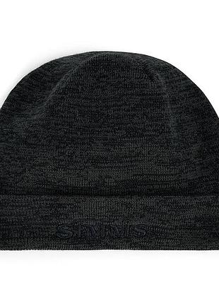 Шапка simms windstopper beanie charcoal heather (14294-086-00)