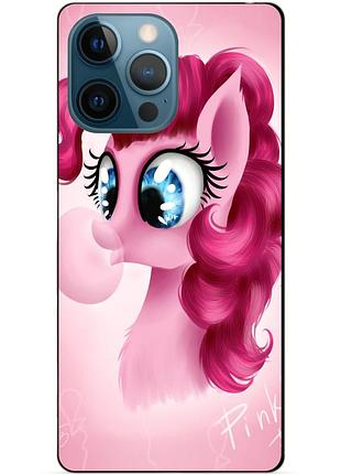 Силиконовый чехол бампер для iphone 12 pro max с рисунком пони пинки пай мой маленький пони