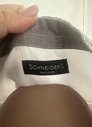 Біла комбінована блузка scneiders