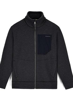 Кофта simms harbor fleece black heather s (14216-010-20)