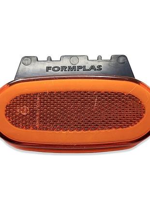Габаритный фонарь с кронштейном led 12-24v желтый неон
