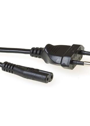 Оригинальный кабель живлення 2pin б/у / 1.5m/ 220w/ +20 шт/ розница. опт