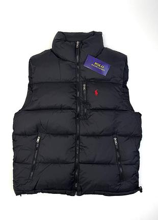 Жилетка polo ralph lauren черного цвета