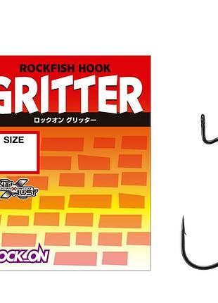 Крючок оффсетный varivas rock-on gritter #2 6pcs (va 68512)