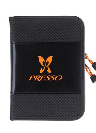 Чехол для приманок daiwa presso wallet l black