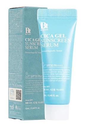 Солнцезащитный крем benton cica gel sunscreen serum 12 ml