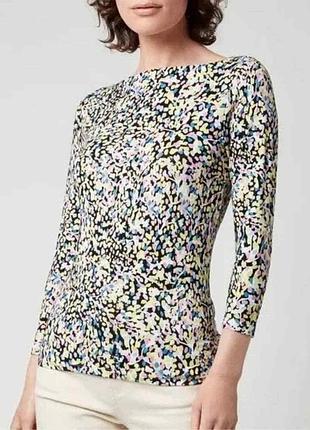 Новий дизайнерський лонгслив ted baker normma fleck half sleeve tee 0 xxs xs 32-34 uk 🇬🇧