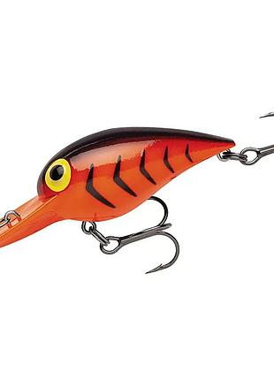 Воблер storm original wiggle wart 2" 3/8oz 50mm 10g # fluorescent red/black hb (v 090)