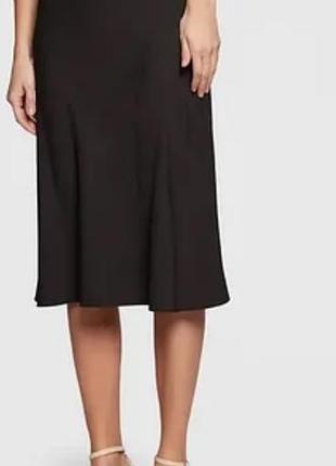 Спідниця « годе» zara чорна xs/s костюмна тканина