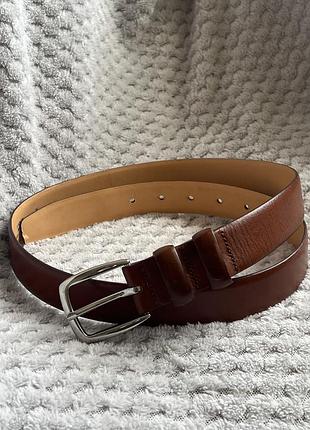 Ремінь шкіряний next signature italian leather оригінал made in spain